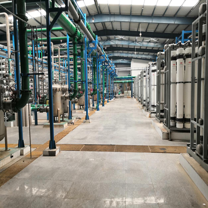 國電鎮(zhèn)江某電廠反滲透阻垢劑使用現場